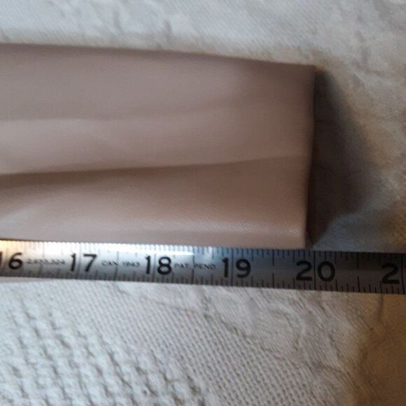 Missguided Women's Ivory Faux Leather Blazer US size 4 - Picture 9 of 12